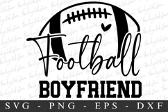 Football Boyriend SVG | SVG Cut files | Cricut Product Image 1