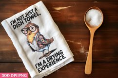 I&#039;m not just a dish towel, I&#039;m a drying PNG, Funny Kitchen Product Image 1