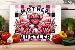 Mother hustler Design , Mom Kitchen Sublimation Product Image 1