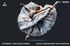 Watercolor Ballerina Watercolor clipart, ballet Dancer png Product Image 2