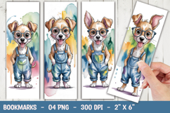 Puppy Outfit Bookmark Sublimation Product Image 1