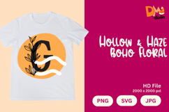 Hollow &amp; Haze Boho Floral Monogram Product Image 1