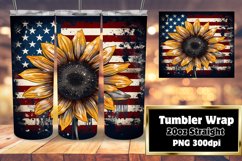 Whimsical Flag Tumbler Design Product Image 1