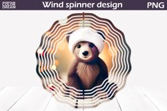 Christmas Animals Wind Spinner | Animals Santa Wind Spinner Product Image 14
