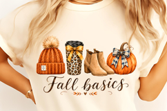 Autumn Sublimation, Fall Sublimation, Pumpkin Autumn PNG Product Image 5