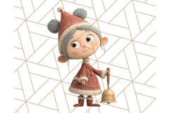 Santa Claus Clipart, North Pole Holiday PNG Graphics Product Image 5