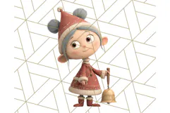 Santa Claus Clipart, North Pole Holiday PNG Graphics Product Image 5