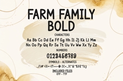 Farm Family Font | Farmhouse | Minimalist Sans Serif Fonts Product Image 7
