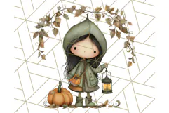Whimsy Woods Harvest Festival Clipart PNG Files Product Image 5