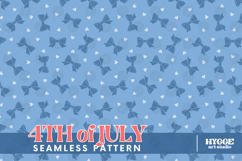 American 4th of July Coquette Bow Seamless Pattern Bundle Product Image 10
