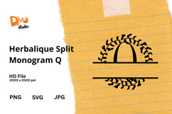 Herbalique Split Monogram Product Image 1
