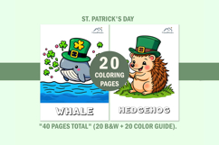 St Patrick's Day Coloring Pages for Kids Product Image 17