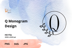 Monogram Design Product Image 1