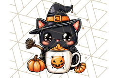 Monster Café Halloween PNG Clipart, Coffee Holiday Clip Art Product Image 5