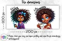 Sarcastic Coffee Mug Wrap | Both Side Funny Mug Wrap Product Image 2