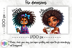 Sarcastic Coffee Mug Wrap | Both Side Funny Mug Wrap Product Image 2