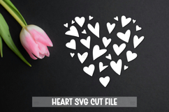 Heart SVG Cut File, Heart Vinyl Decal SVG Product Image 1
