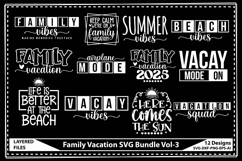 Family Vacation SVG Bundle, Summertime Svg, Beach Svg Product Image 1