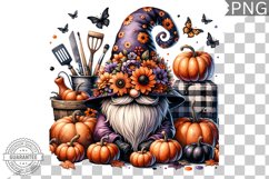 Halloween Kitchen Gnome Sublimation - Clipart PNG Design Product Image 1