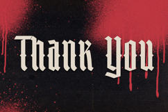 Armistice Condensed Blackletter Font Product Image 17