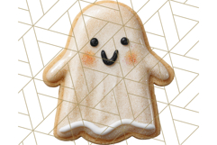 Halloween Cookie Clipart PNG, Spooky Sugar Treat Art Product Image 5