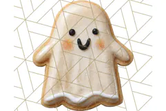 Halloween Cookie Clipart PNG, Spooky Sugar Treat Art Product Image 5