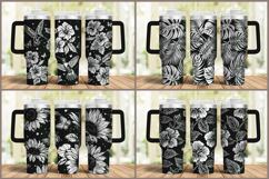 40oz Tumbler laser svg engraved wrap Product Image 19