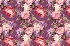 12 Elegant Flower seamless Pattern, vintage flower JPG Product Image 3