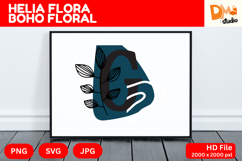 Helia Flora Boho Floral Monogram Product Image 1