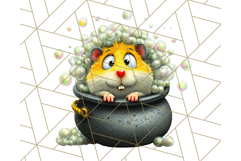 Halloween Animals in Costumes Clipart PNG, Cute Pets Art Product Image 5