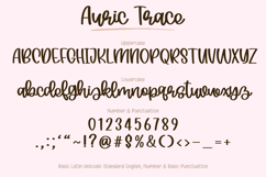Auric Trace - Bouncy Script Font Product Image 17