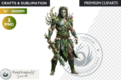 The Vernal Rebirth Dark Fantasy Spring Clipart Product Image 1