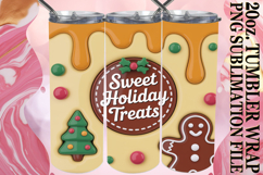 Gentle breezes 20oz tumbler wrap, Holiday Product Image 1