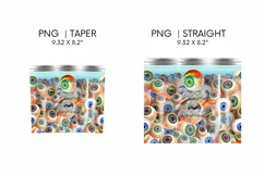 Eyes Tumbler Sublimation | Skinny 20 oz | Halloween Product Image 3