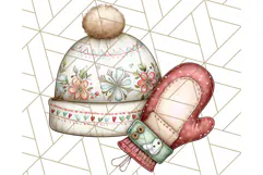 Scandinavian Christmas Gnomes Clipart PNG, Cute Gnome Png Product Image 5