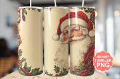 Santa Christmas Tumbler | Christmas Tumbler Wrap Product Image 1