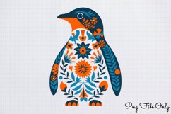Scandinavian Folk Art Winter Clipart PNG Product Image 1