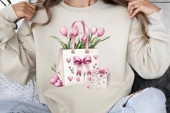 Watercolor Valentine Clipart PNG Product Image 1