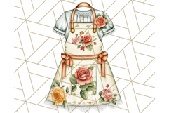 Cottagecore Kitchen Mixer, Apron PNG Clipart, Retro Floral Product Image 5