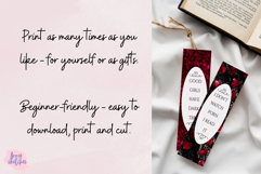 Smut Dark Romance Printable Bookmarks Bundle Gothic PNG Product Image 7