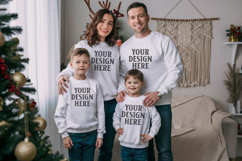 Christmas Family Group Matching Tshirt Mockups Product Image 1