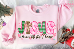 Jesus loves me this I know Png, Valentine Png, Valentine Png Product Image 4