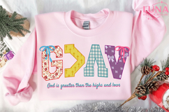 God is Greater Than High And Lows png, Bible Verse png Product Image 2