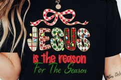 Jesus Is The Reason For The Season PNG, Christian Christmas Product Image 2