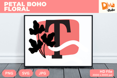 Petal Boho Floral Monogram Product Image 1