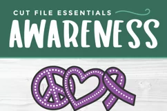 Lupus svg - a lupus awareness svg with peace love hope Product Image 6