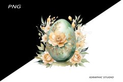 Easter Clipart, Easter Egg Clipart, Easter Bunny Png Product Image 1