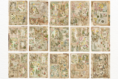 Ephemera Spring Butterfly Junk Journal Png Product Image 10