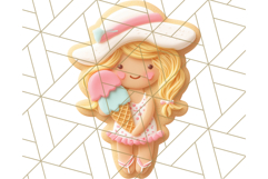 Summer Cookie Character PNG, Cute Beach Clipart Tropical Png Product Image 5