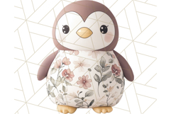 Pink Floral Stuffed Animal Clipart PNG, Cute Stuffed Animals Product Image 5